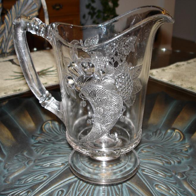 Dalzell Gilmore Leighton Cornucopia 9 1/4" Water Pitcher, ca. 1885 | eBay