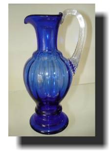 Fenton Cobalt Blue Pitcher