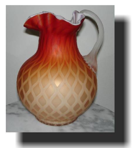 Mother of Pearl Satin Pitcher